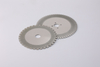 Electroplated Diamond Saw Saw Blade spezialisiert auf das Schneiden von Positionierlöchern in Gummigurten