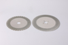 Electroplated Diamond Saw Saw Blade spezialisiert auf das Schneiden von Positionierlöchern in Gummigurten