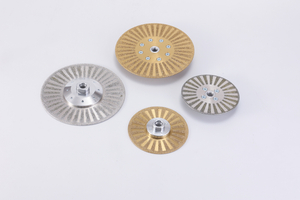 Elektroplattierte TI-beschichtete Diamantsägenklinge für Steinschneid- und Schleifhöhe Verkauf